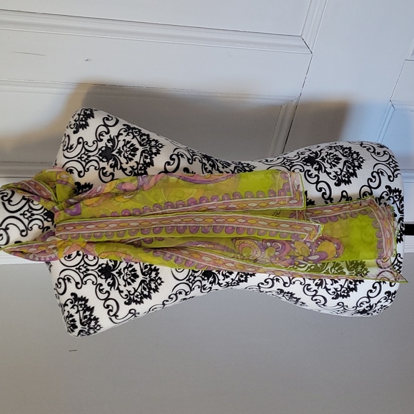 Burmel scarf silk blend vintage hand rolled - Picture 4 of 11